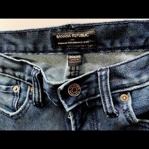 Banana Republic Factory Premium Performance Jean Size Indio Wash